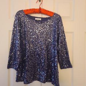 Calvin Klein Sequin Top